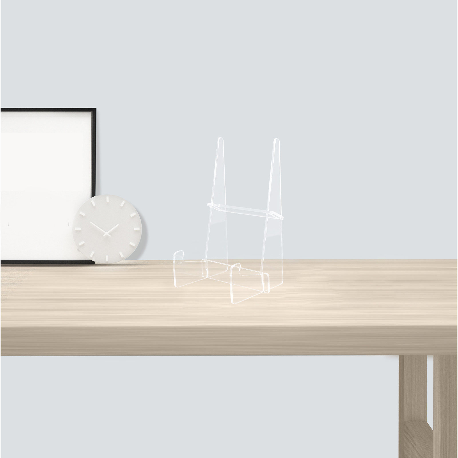 Clear Acrylic Book Stand Holder - Прозрачная акриловая подставка для кулинарных книг,