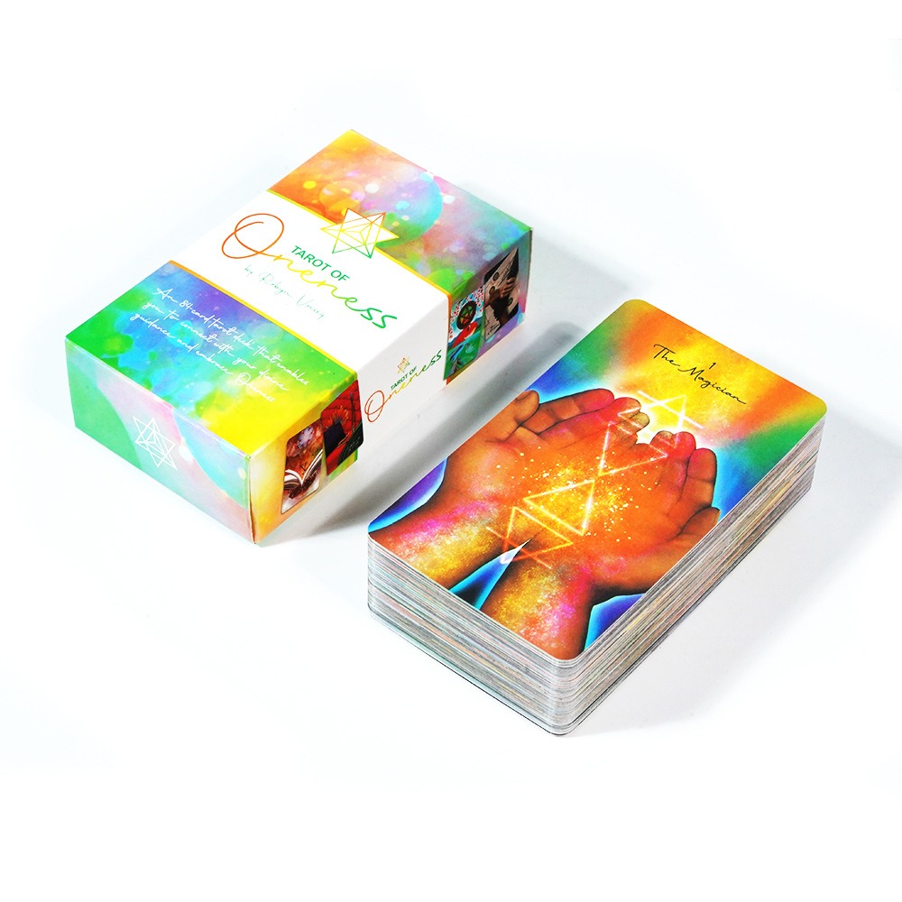 Tarot Deck With Guidebook - Карты Таро Oneness размером 10,3*6 см,
