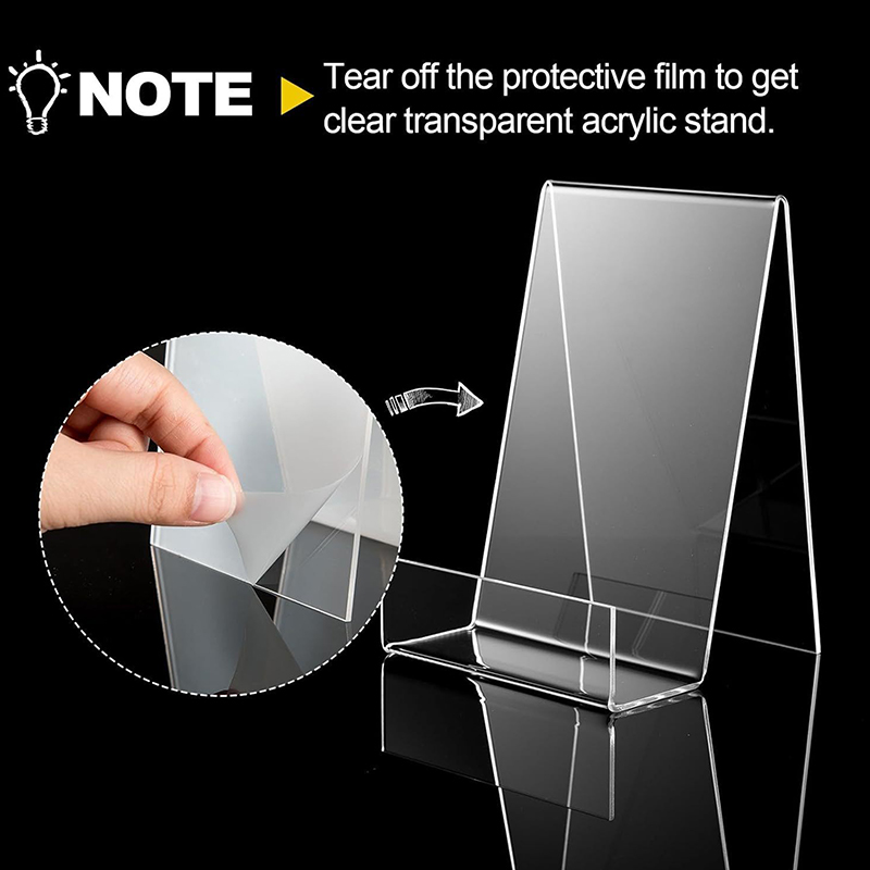 Clear Acrylic Book Stand Holder - 1 шт. Прозрачная акриловая подставка для