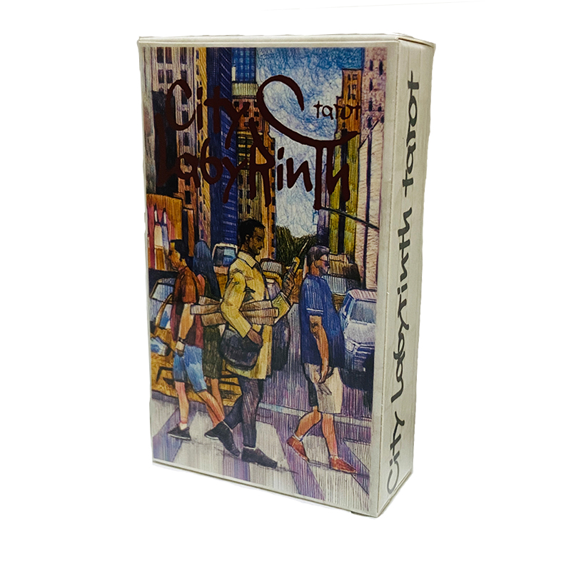 Tarot Deck With Guidebook - Карты Таро «Городской Лабиринт», набор из