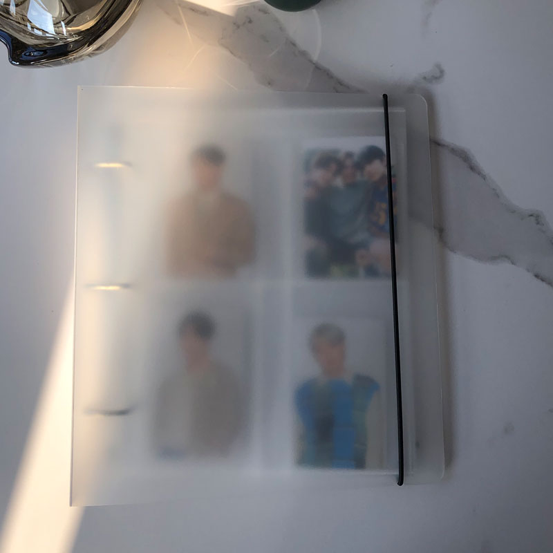 Kpop Photo Card Binder 3 Inch - A5 3-дюймовый альбом, папка для фотокарт,