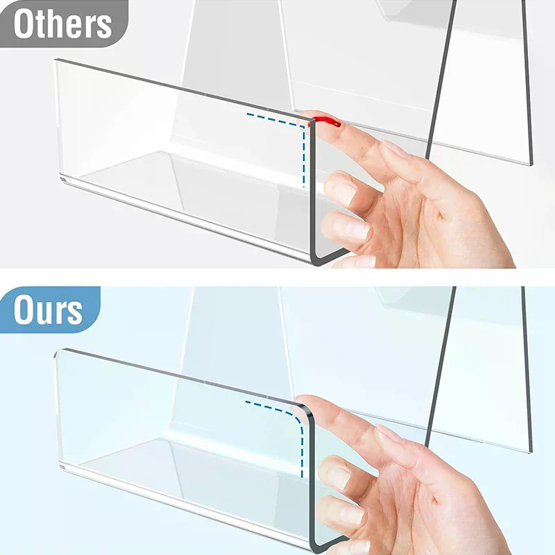 Clear Acrylic Book Stand Holder - 1 шт. акриловая подставка для комиксов,