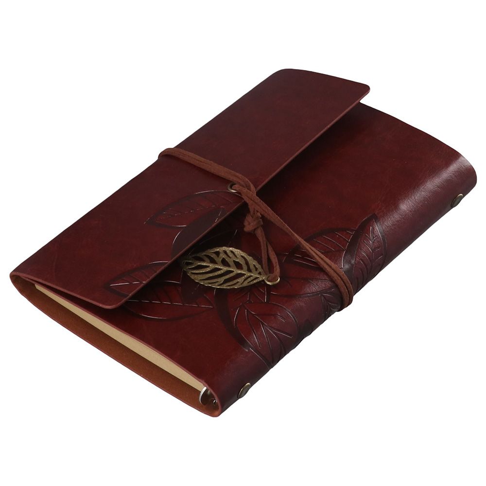 Vintage Leather Journal Notebook - Винтажный блокнот для путешественников из искусственной