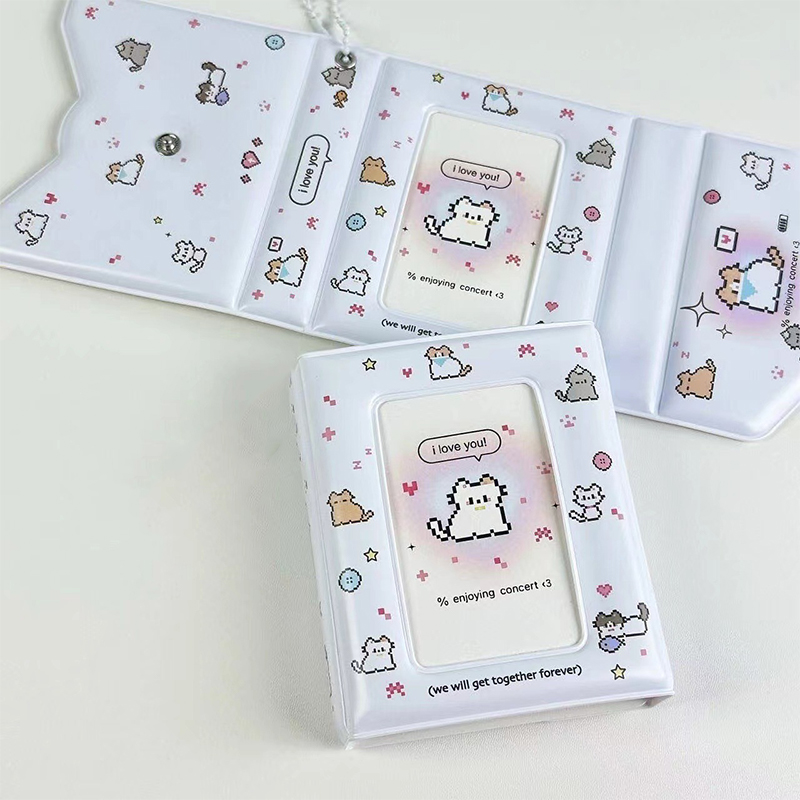 Kpop Photo Card Binder 3 Inch - Фотоальбом-биндер для коллекционных карточек K-pop, 3