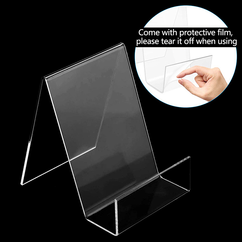 Clear Acrylic Book Stand Holder - Подставка-мольберт из прозрачного акрила для демонстрации