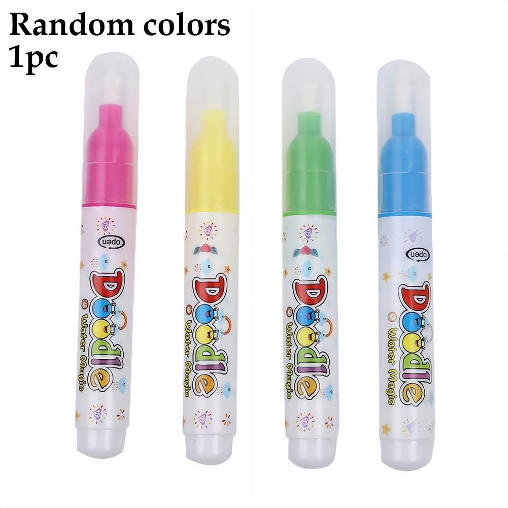 Reusable Water Magic Coloring Book - 1/4 шт. многоразовых волшебных водных ручек