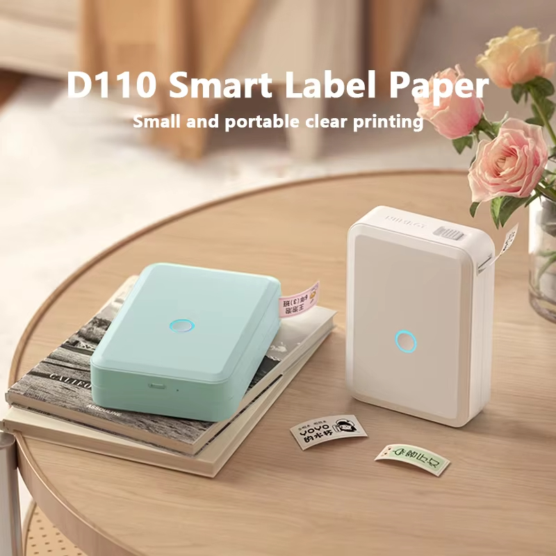 Mini Pocket Thermal Printer Paper Roll - Niimbot D110 Мини Портативный Термальный Самоклеящийся