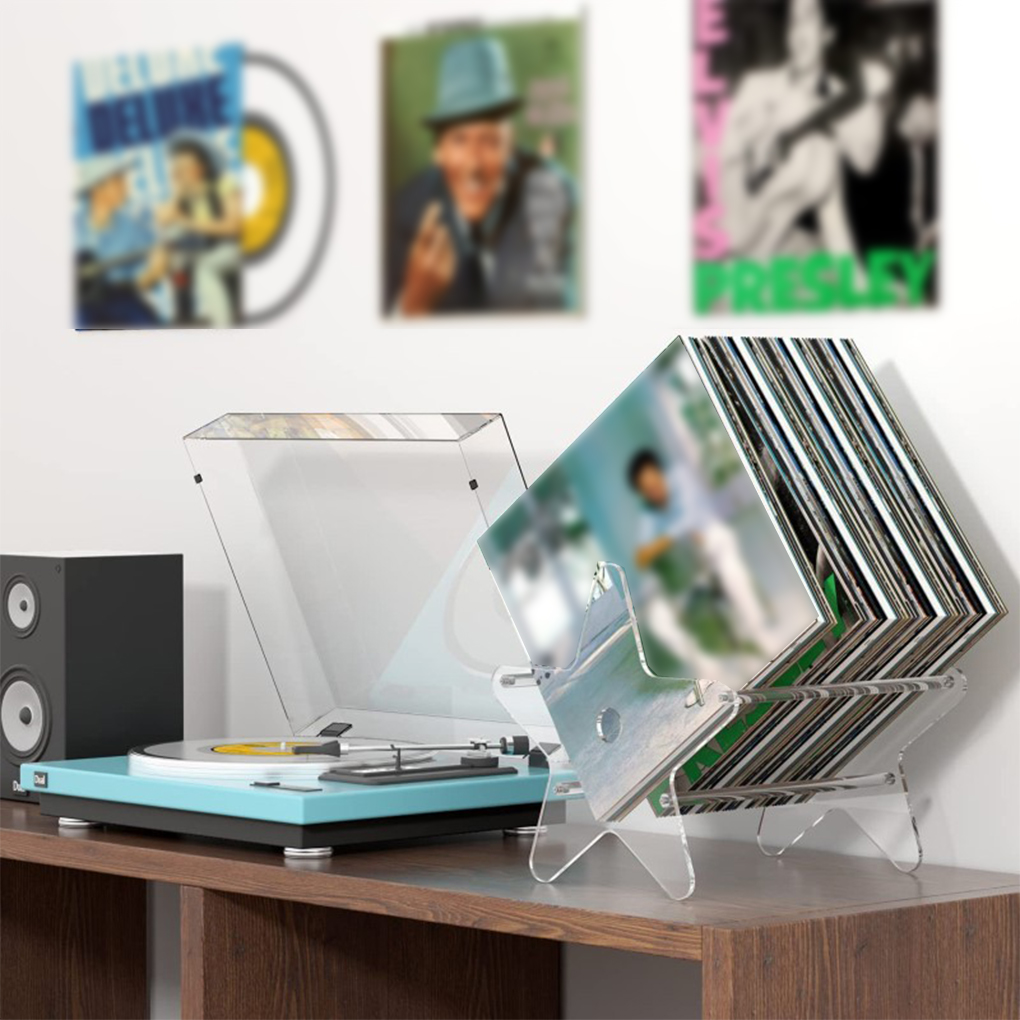 Clear Acrylic Book Stand Holder - Новинка 2025 года, прочная акриловая полка