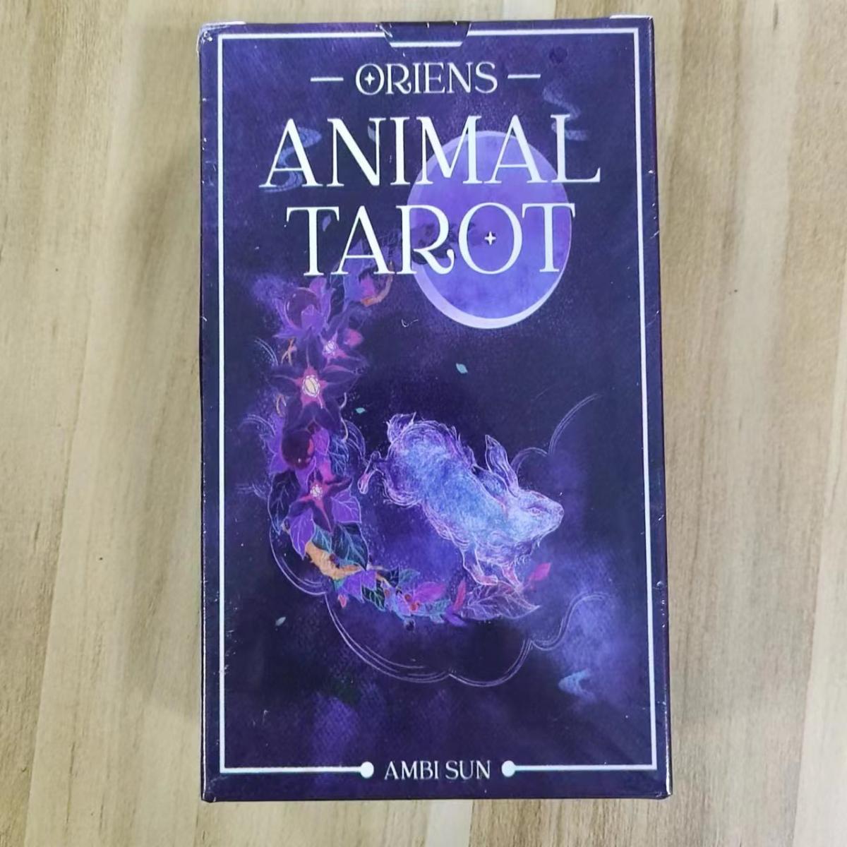 Tarot Deck With Guidebook - 12x7 см Орианские животные Таро 78