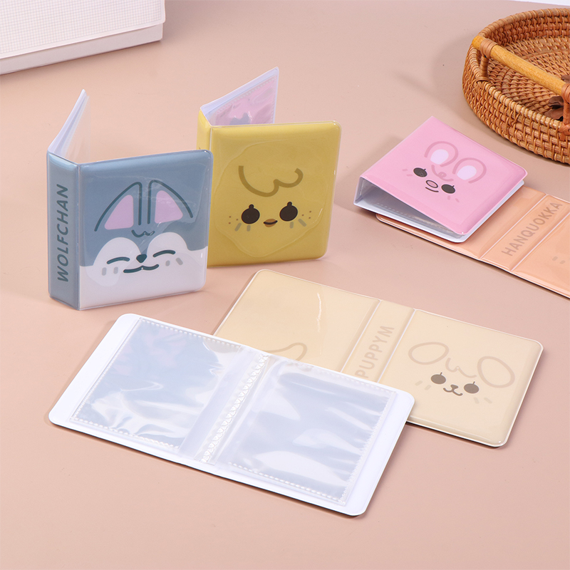 Kpop Photo Card Binder 3 Inch - 3-дюймовый альбом с мультяшными животными, альбом