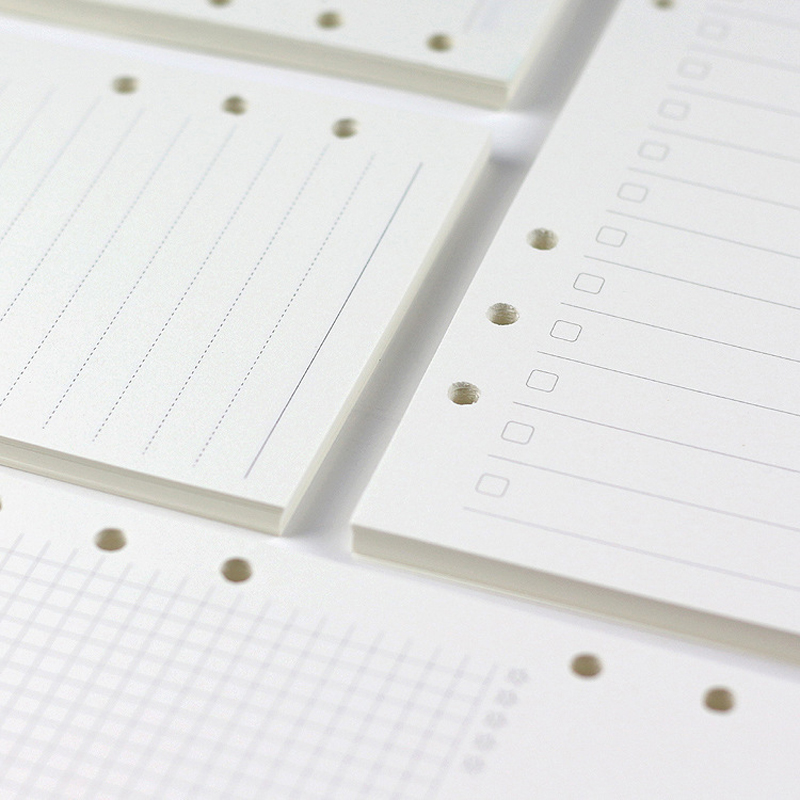 A5 Spiral Dotted Grid Notebook - A5 A6A7 45 листов, сменный блокнот