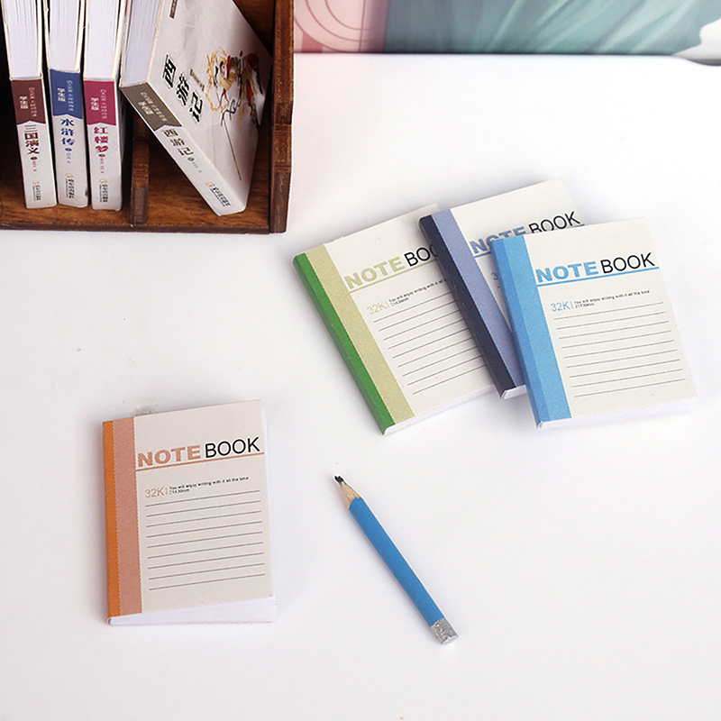 Stationery Books - Мини-блокнот для кукольного домика, модель учебника