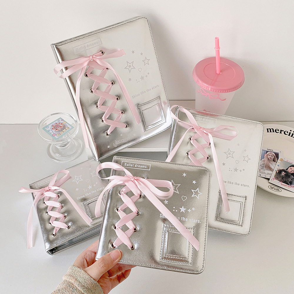 Stationery Books - MINKYS розовый, серебристый, искусственная кожа A7/A5