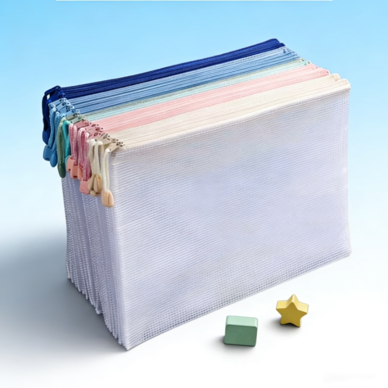 Stationery Books - Водонепроницаемая прозрачная сетчатая сумка формата А4,