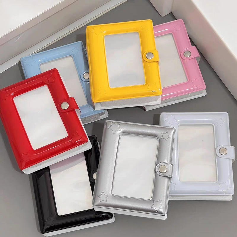 Kpop Photo Card Binder 3 Inch - Книга-держатель для фотокарточек, мини-альбом для фото