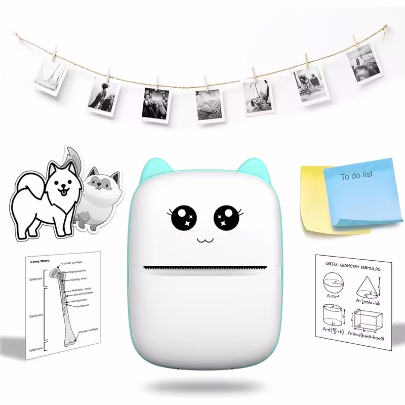 Мини-портативный термопринтер  – обзор и цена Mini Pocket Thermal Printer Paper Roll