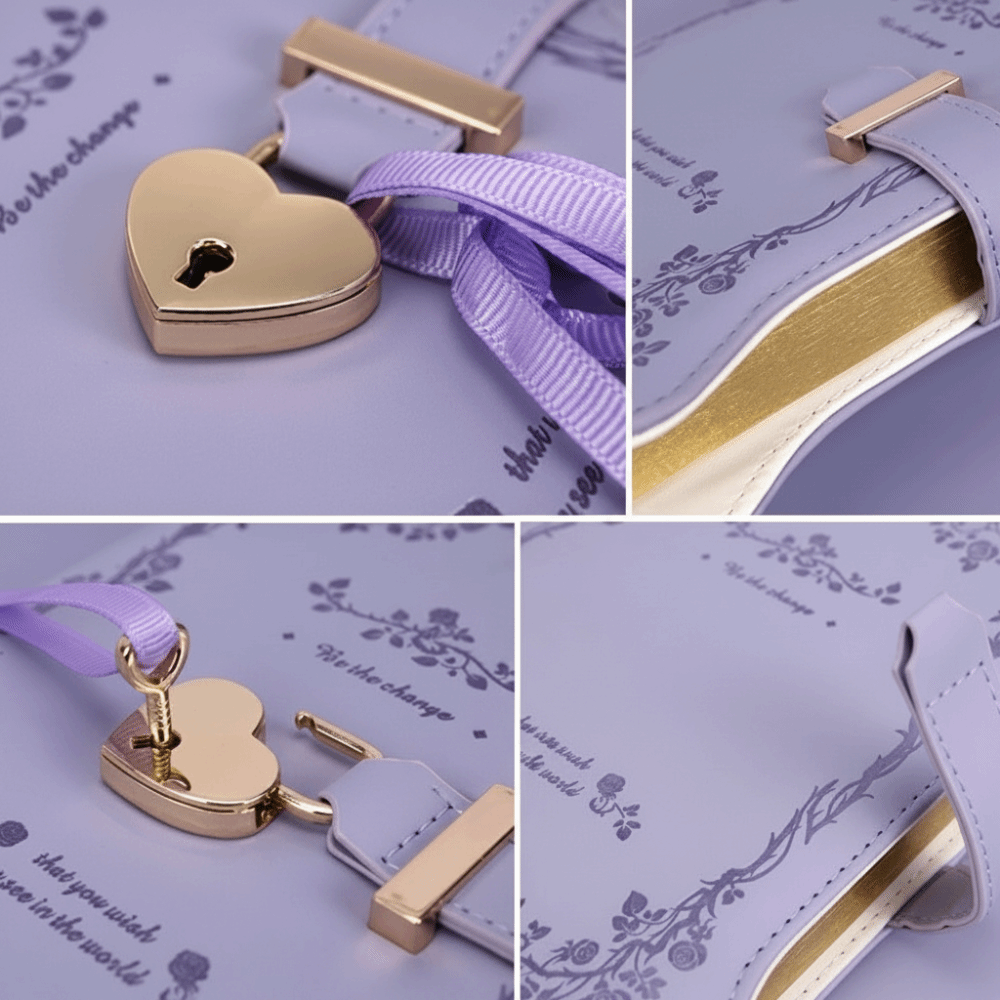 Блокнот Privacy B6 Love Lock K – обзор и цена Vintage Leather Journal Notebook