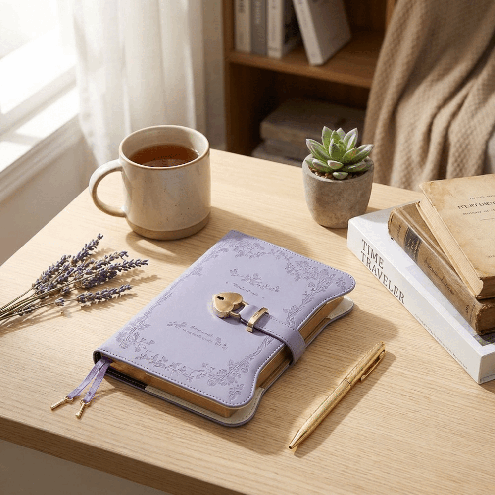 Блокнот Privacy B6 Love Lock K – обзор и цена Vintage Leather Journal Notebook