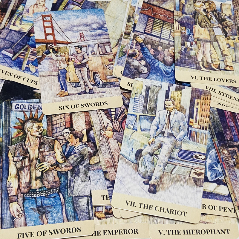 Карты Таро «Городской Лабиринт – обзор и цена Tarot Deck With Guidebook