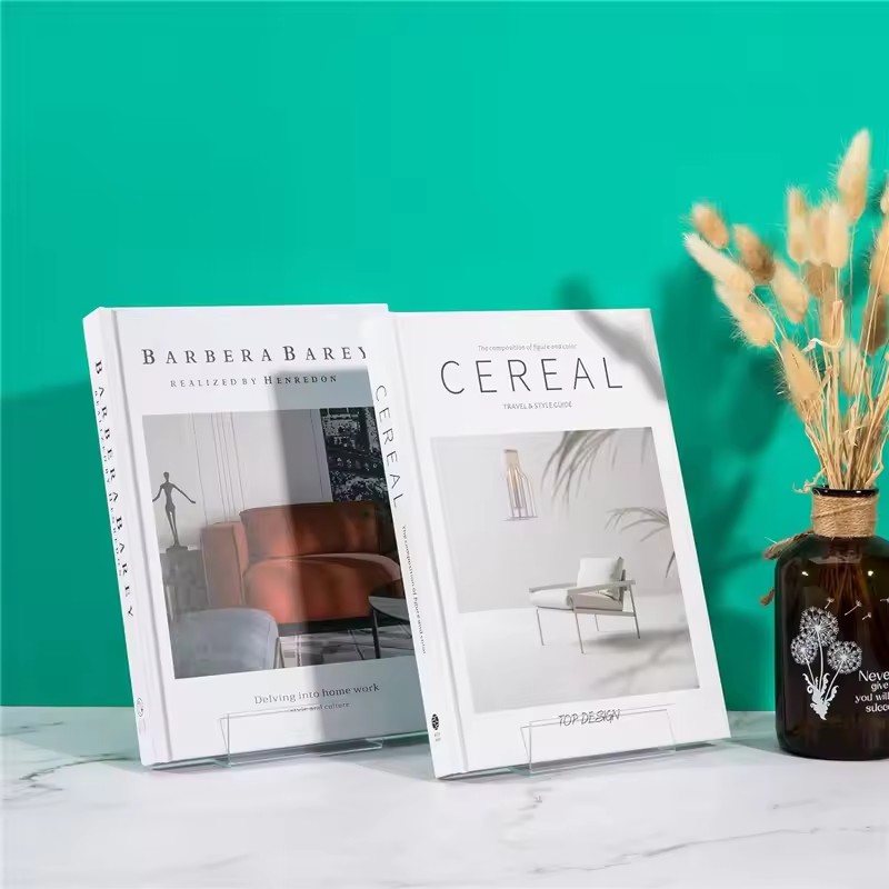4 шт. акриловая подставка для  – обзор и цена Clear Acrylic Book Stand Holder