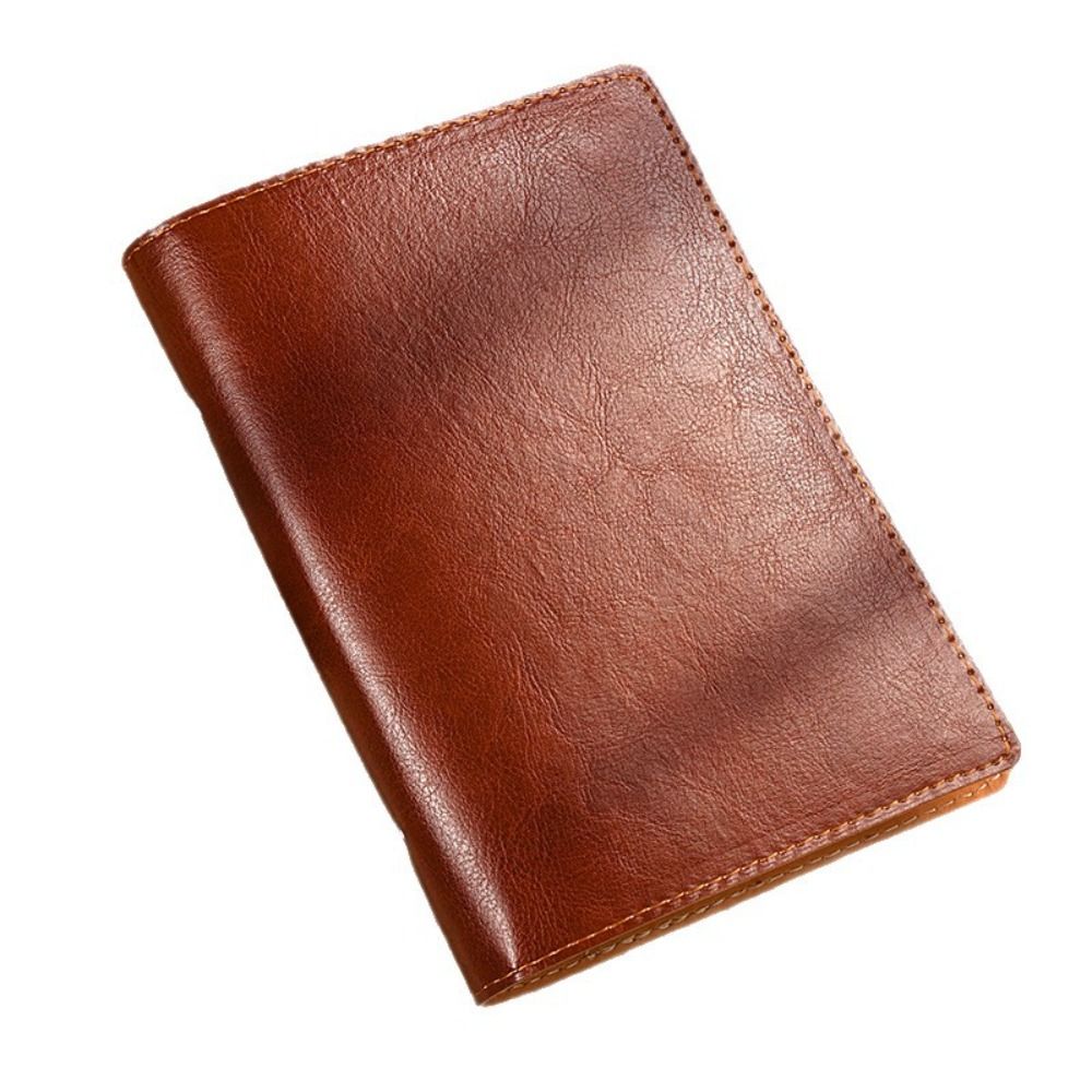 Винтажный блокнот A5/A6 из иск – обзор и цена Vintage Leather Journal Notebook