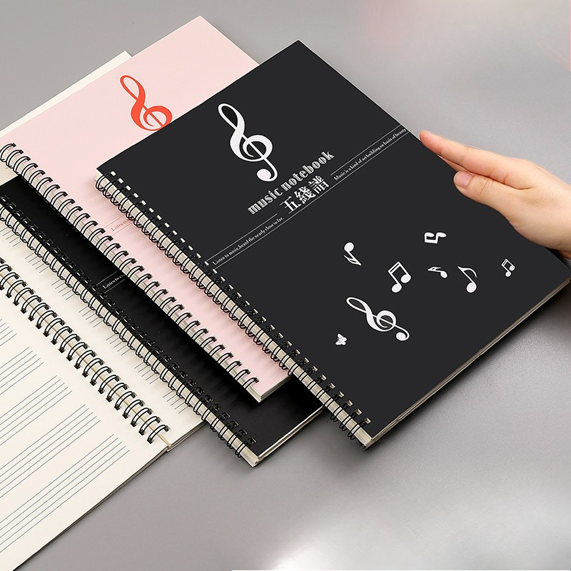 Спиральный блокнот для нот с ш – обзор и цена Blank Sheet Music Notebook