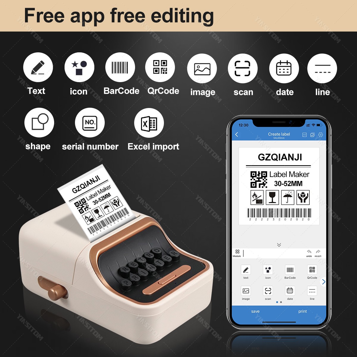 2-дюймовый мини-принтер для эт – обзор и цена Mini Pocket Thermal Printer Paper Roll