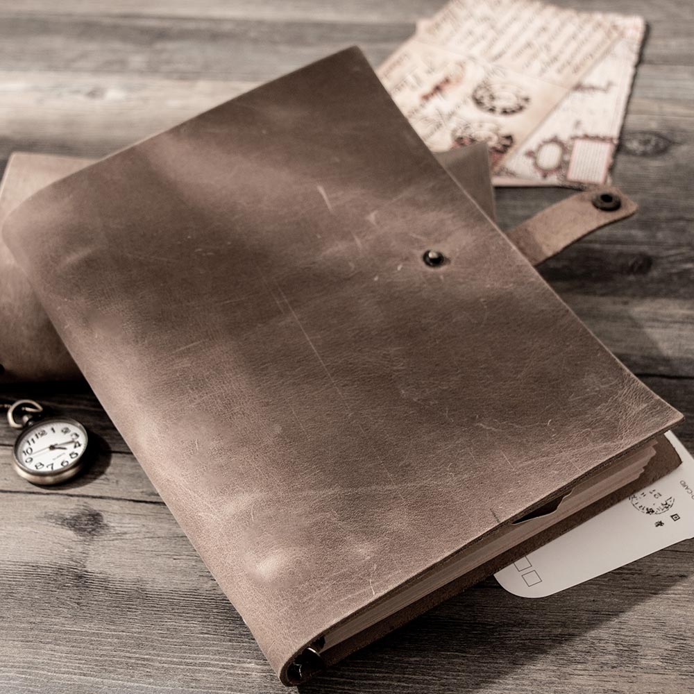 Винтажные дневники формата А5, – обзор и цена Vintage Leather Journal Notebook