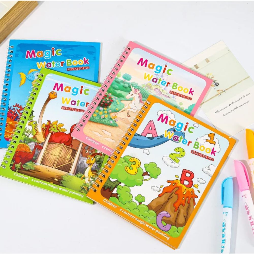 Волшебная книга для рисования  – обзор и цена Reusable Water Magic Coloring Book