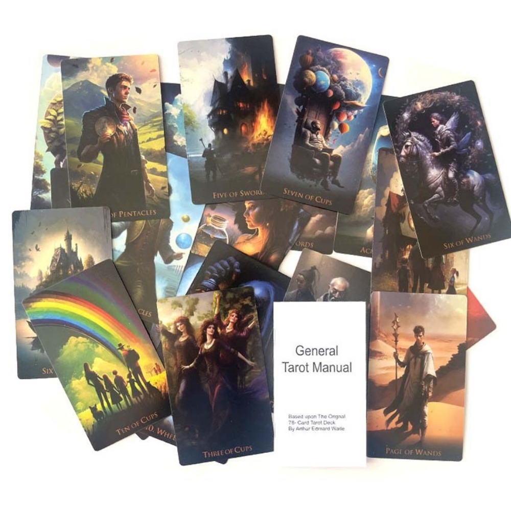 Колода Таро «Дивной мир» 12*7  – обзор и цена Tarot Deck With Guidebook