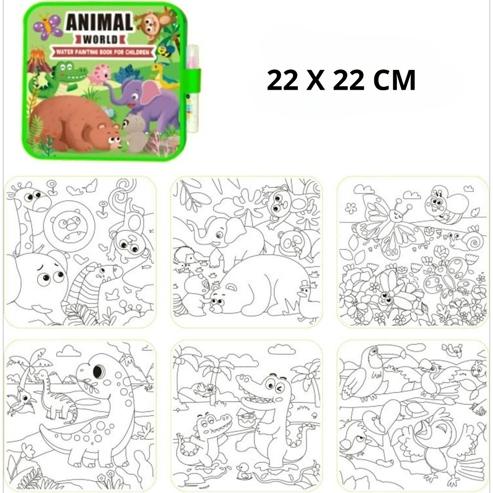 Набор книг для рисования волше – обзор и цена Reusable Water Magic Coloring Book