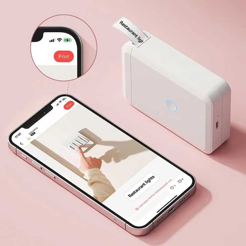 Niimbot D110 Мини Портативный  – обзор и цена Mini Pocket Thermal Printer Paper Roll