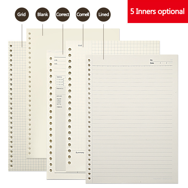 A5 B5, линейная сетка, 20 отве – обзор и цена A5 Spiral Dotted Grid Notebook