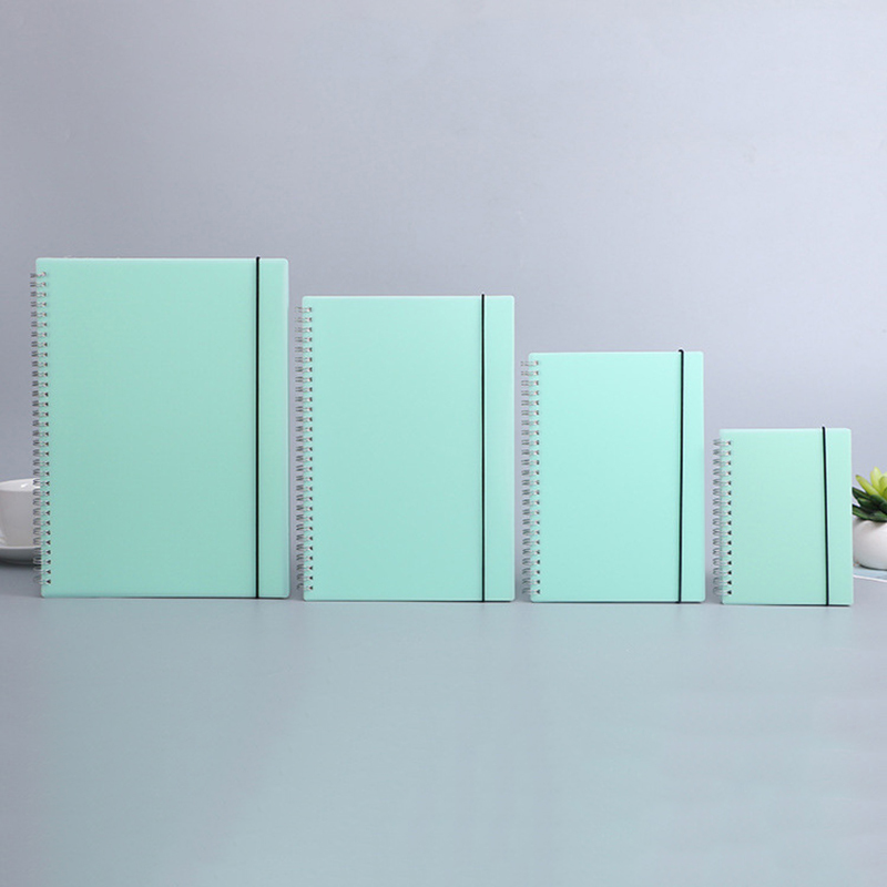 A6 A5 B5 A4 Зеленая спиральная – обзор и цена A5 Spiral Dotted Grid Notebook