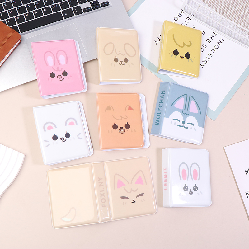 3-дюймовый альбом с мультяшным – обзор и цена Kpop Photo Card Binder 3 Inch