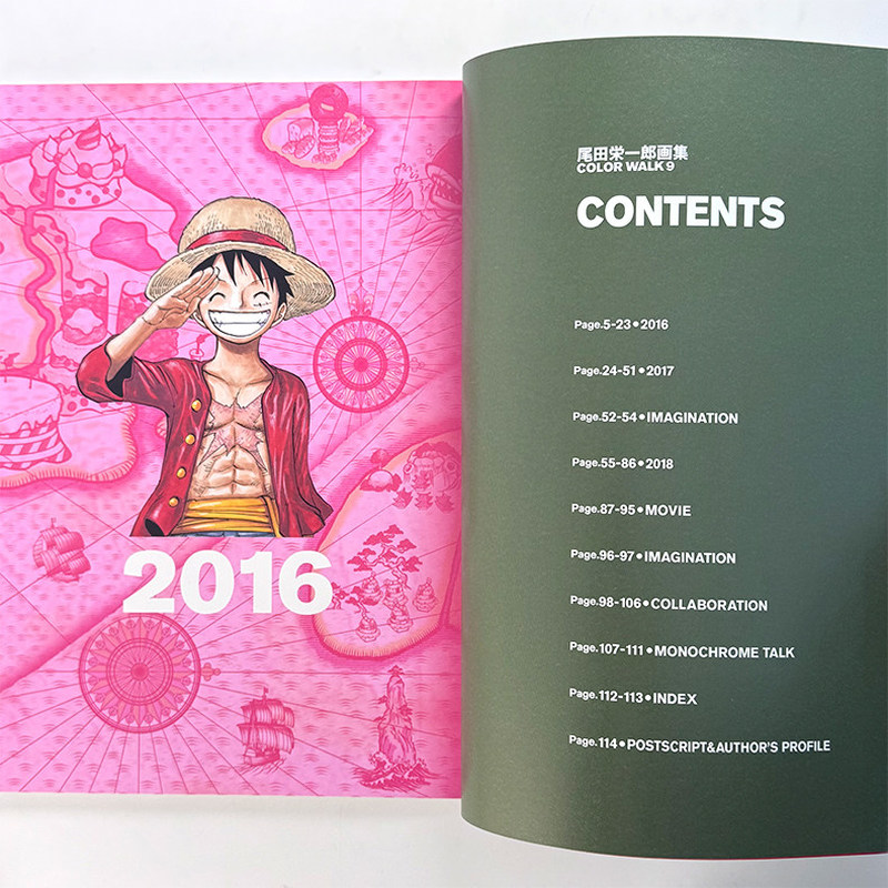 Книга иллюстраций One Piece: C – обзор и цена Stationery Books