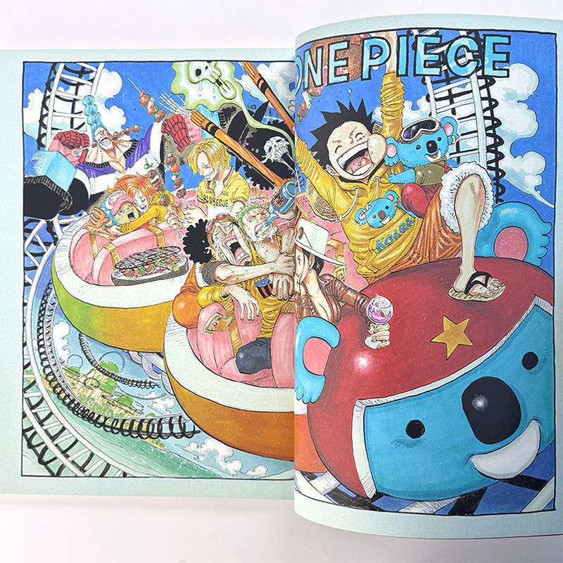 Книга иллюстраций One Piece: C – обзор и цена Stationery Books