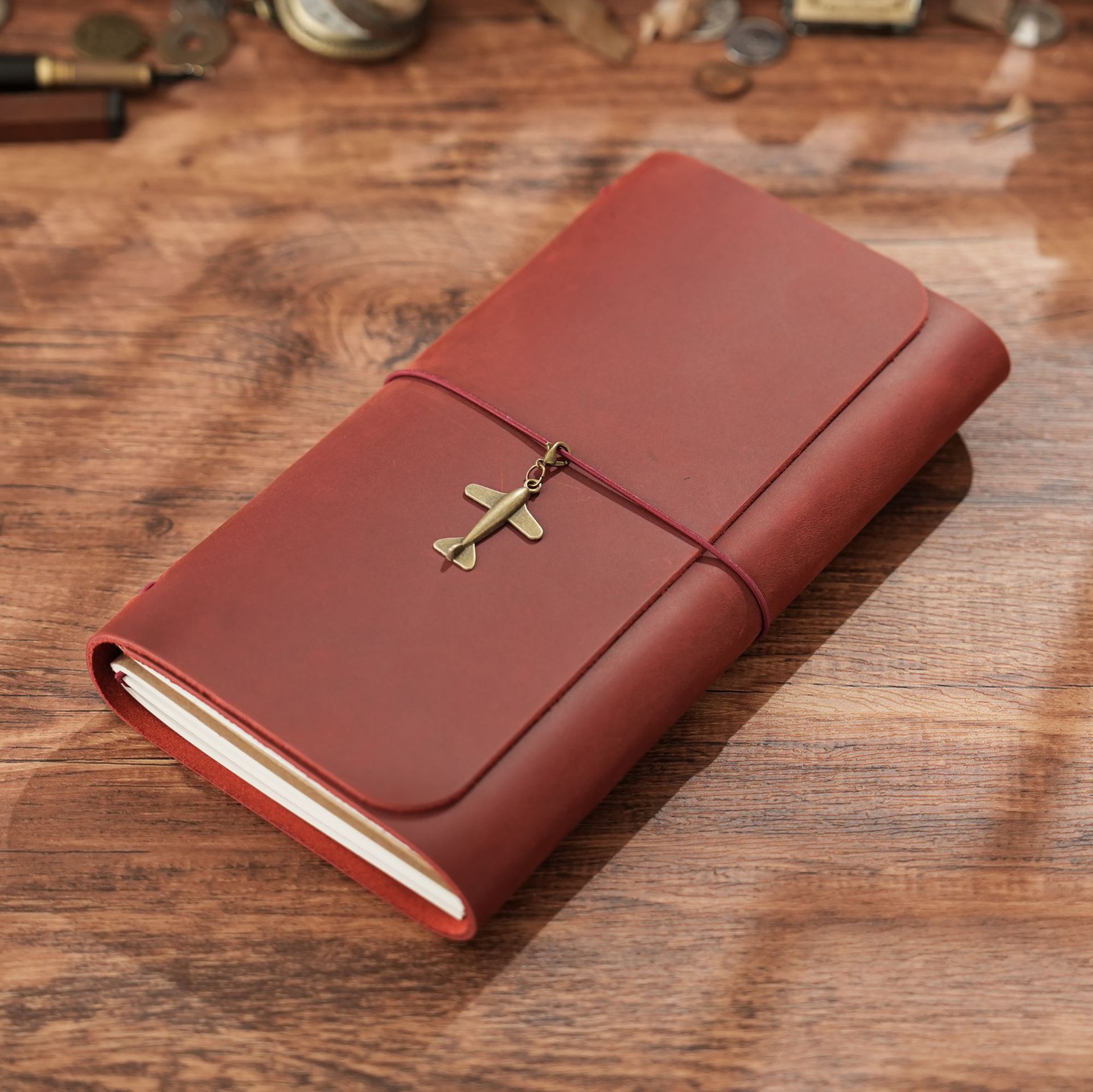 Новинка: Тройной складной блок – обзор и цена Vintage Leather Journal Notebook