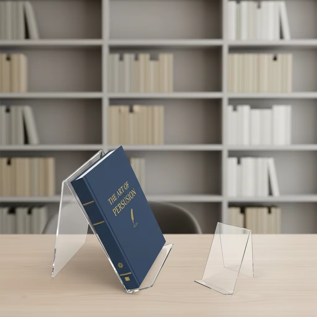 Набор из 12 акриловых подставо – обзор и цена Clear Acrylic Book Stand Holder