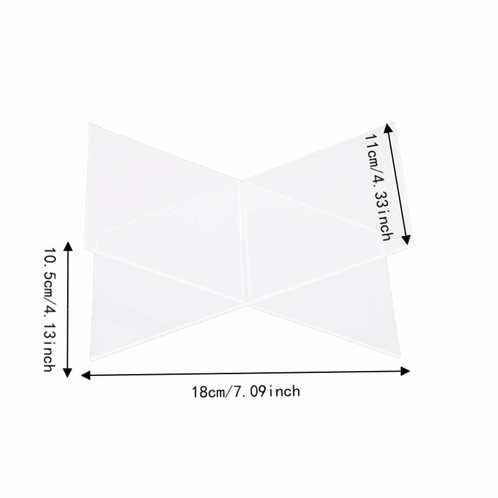 1 комплект X-образной подставк – обзор и цена Clear Acrylic Book Stand Holder