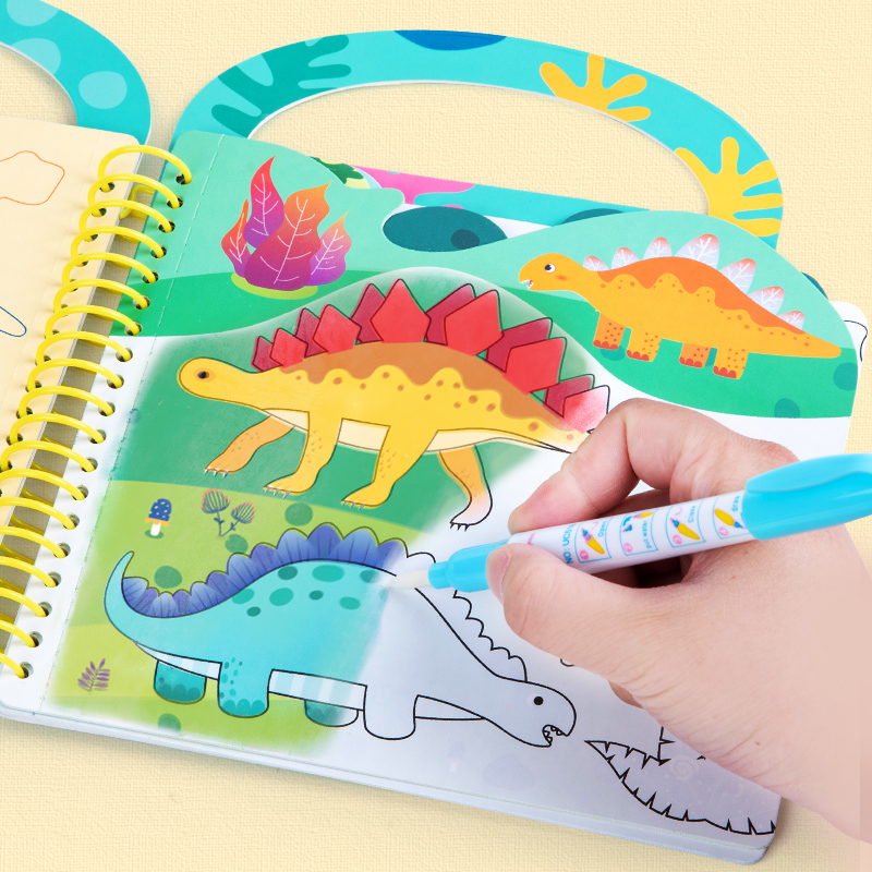 Волшебная книга для рисования  – обзор и цена Reusable Water Magic Coloring Book