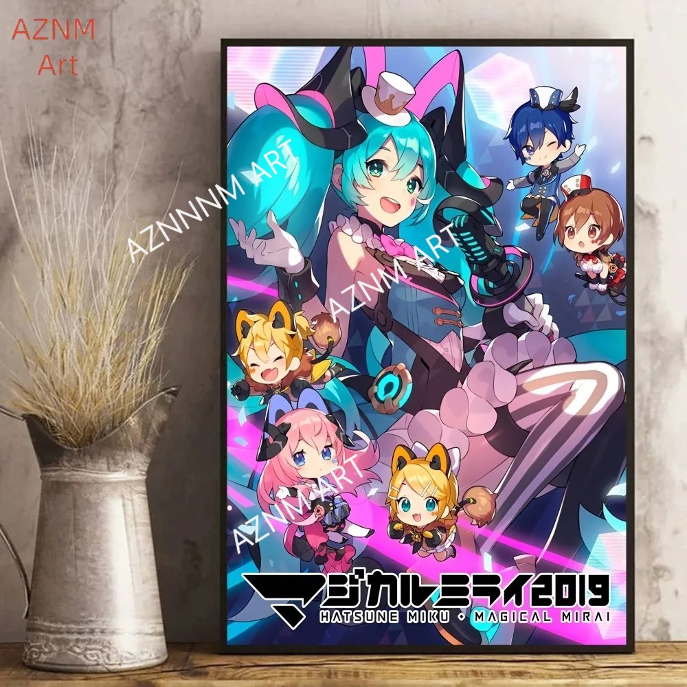 Аниме-постер H-Hatsunes M-MikU – обзор и цена Magazines