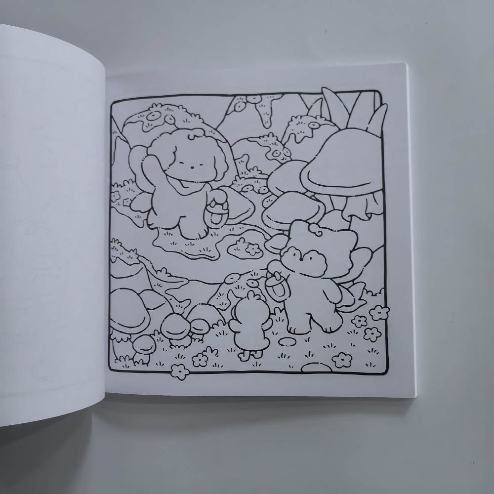 Мечтательная нечеткая милая и  – обзор и цена Adult Coloring Book Stress Relief