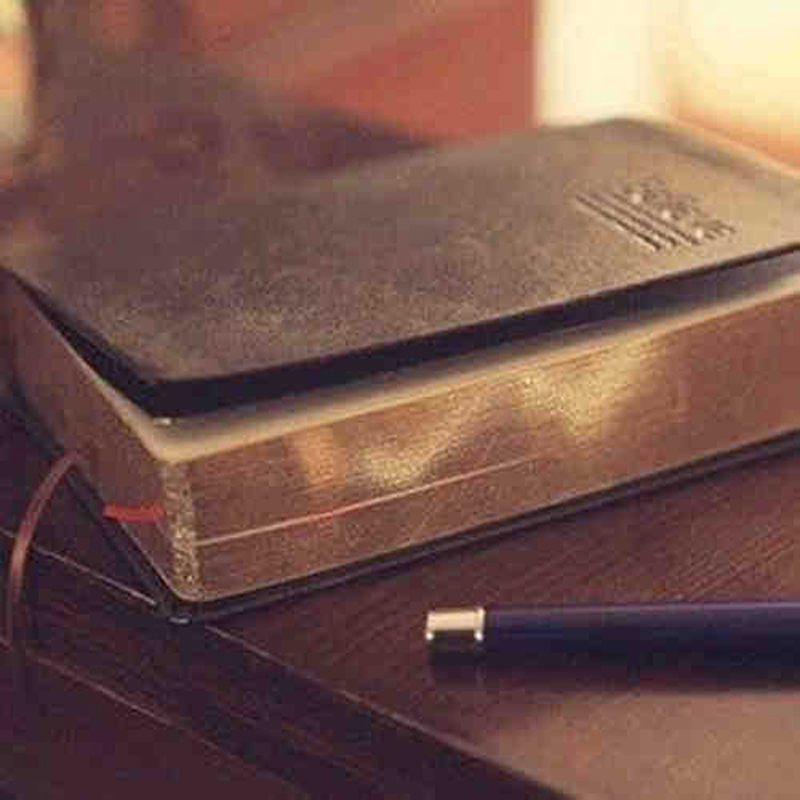 Винтажный толстый кожаный библ – обзор и цена Vintage Leather Journal Notebook