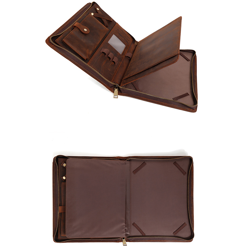Кожаный органайзер-портфель на – обзор и цена Vintage Leather Journal Notebook
