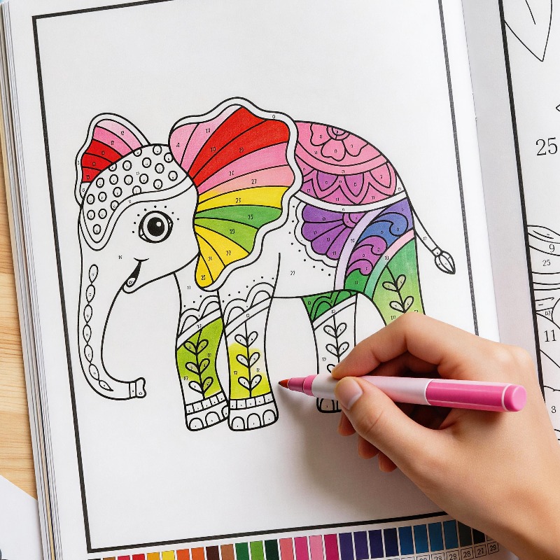 Книга-раскраска для взрослых с – обзор и цена Adult Coloring Book Stress Relief