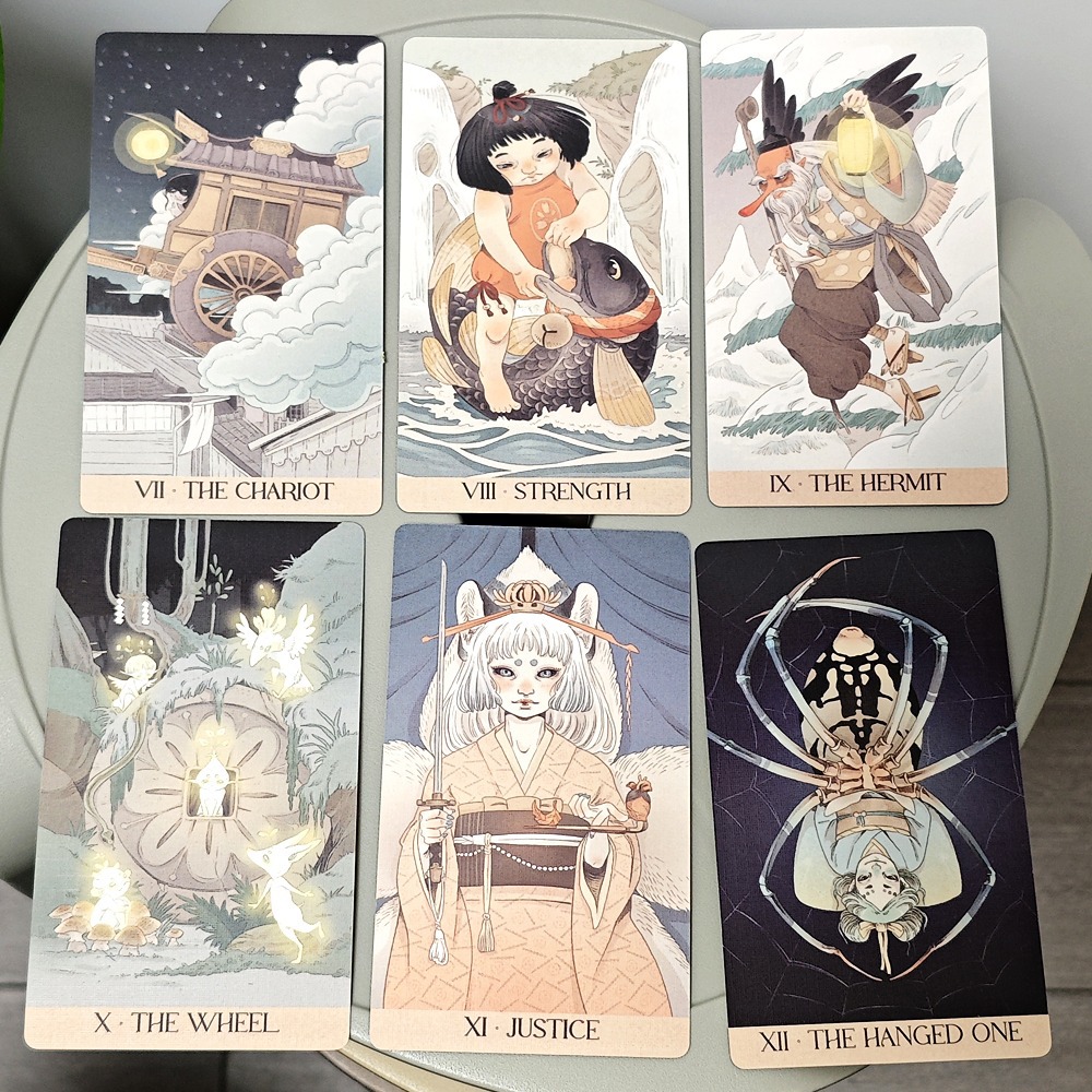 Карты Таро Йокай, 78 шт., япон – обзор и цена Tarot Deck With Guidebook